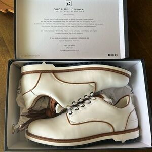 Men's White Golf Shoes